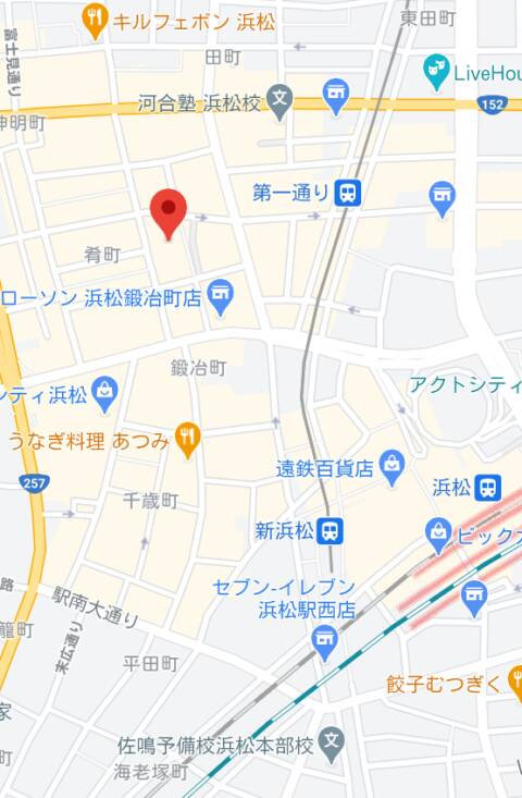 マップ｜88（浜松）（ガールズバー/浜松）