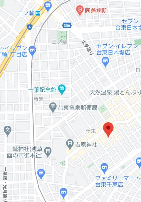 マップ｜コートダジュール（ソープランド/吉原）
