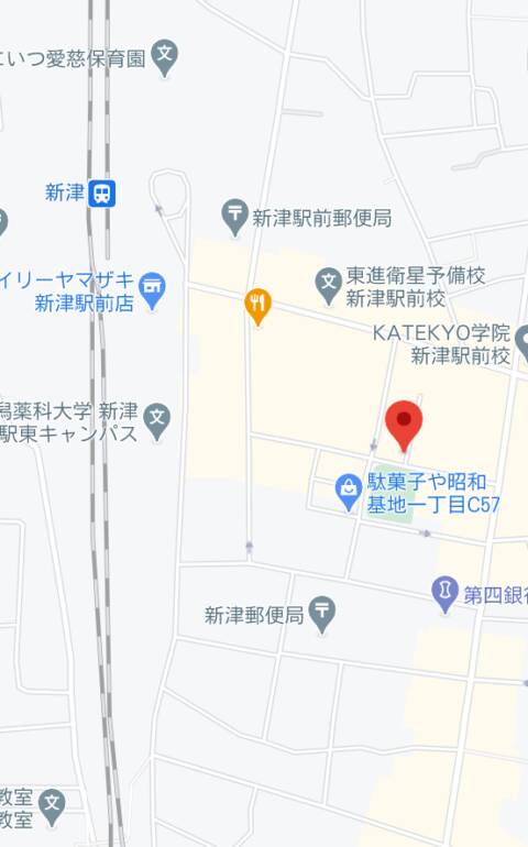 マップ｜Cafe&Bar Place（ガールズバー/新津）