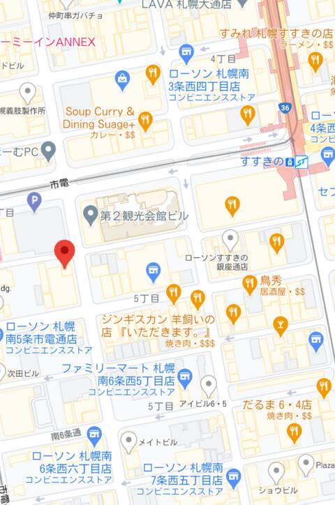 マップ｜Play House One(プレイハウスワン)（ガールズバー/すすきの）