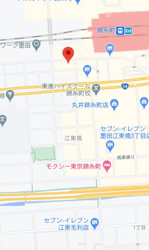 マップ｜錦糸町Tiara（ガールズバー/錦糸町）