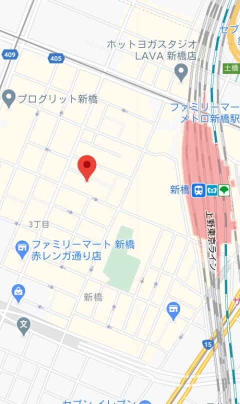 マップ｜GLORY(グローリー)（ガールズバー/新橋）