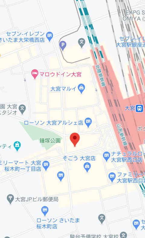 マップ｜G-collection 大宮店（ガールズバー/大宮）