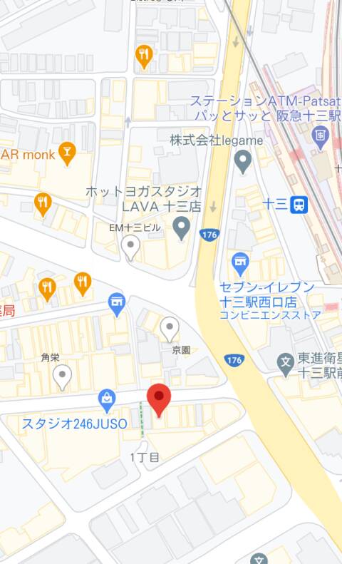 マップ｜CLOVER 十三店（ガールズバー/十三）