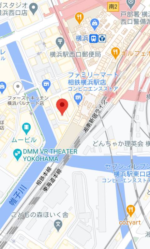 マップ｜THE BUNNY（ガールズバー/横浜）