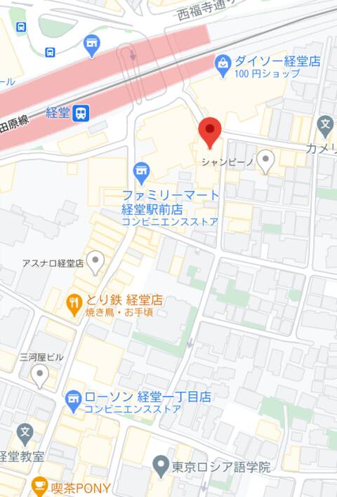 マップ｜GIRL’S BAR plus (プラス)（ガールズバー/経堂）