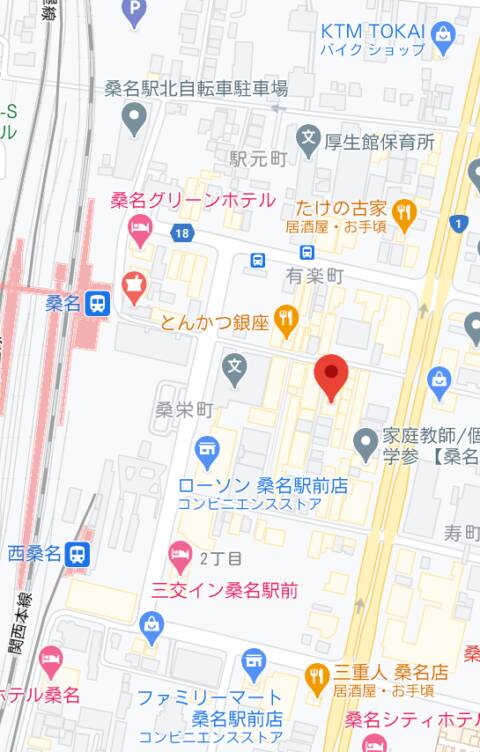 マップ｜Mrs. J 桑名（熟女キャバクラ/桑名）