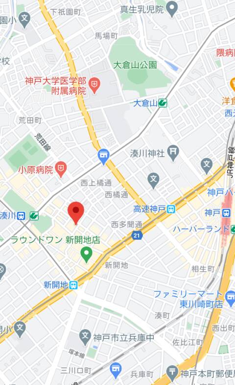 マップ｜神戸マダムロイヤル（ソープランド/福原）