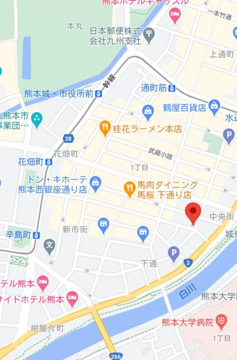 マップ｜チェリーピンク（ソープランド/中央街）