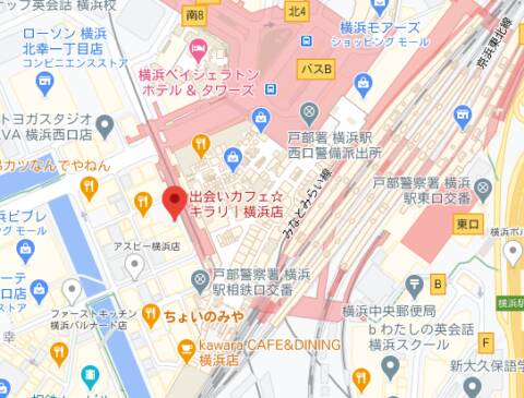 アクセス｜出会いカフェキラリ 横浜店（出会い喫茶/横浜駅）
