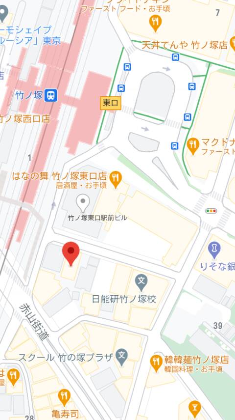 マップ｜シャルム（ガールズバー/竹ノ塚}）