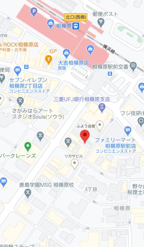 マップ｜フリージア（ガールズバー/相模原）