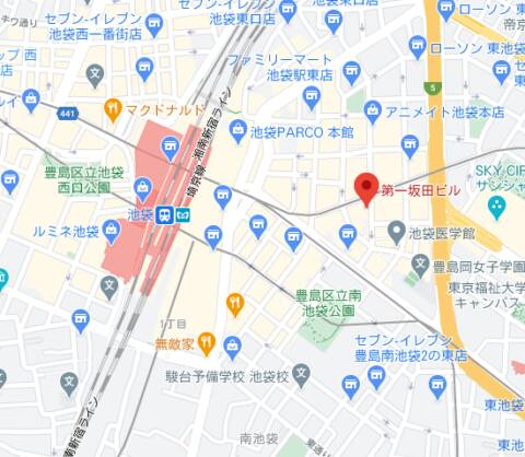 マップ｜モモカフェ 池袋店（出会い喫茶/池袋）