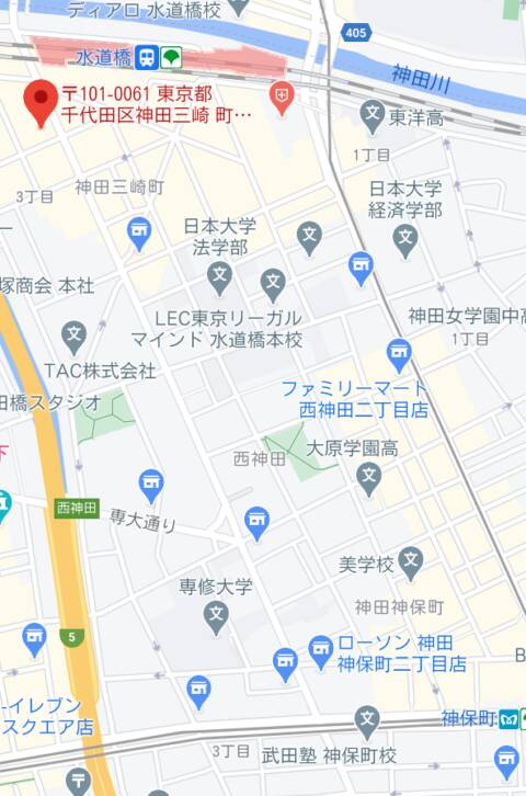 マップ｜Tokyo Lit(トウキョウリット)（ガールズバー/水道橋）