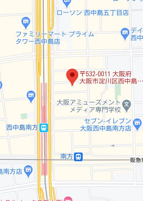 マップ｜きゃらめるぽっぷ（西中島）（ガールズバー/西中島）