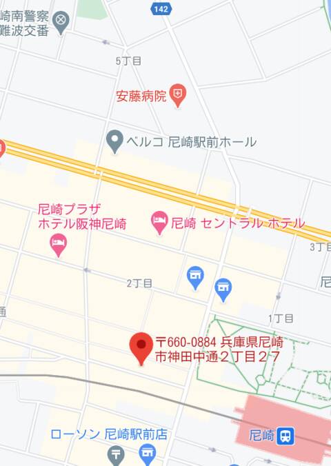 マップ｜キティランド（店舗型ヘルス/尼崎）