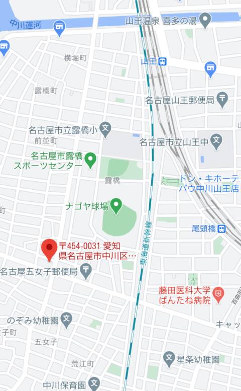 マップ｜ACTRESS（巨乳専門ヘルス/中川区八幡本通}）