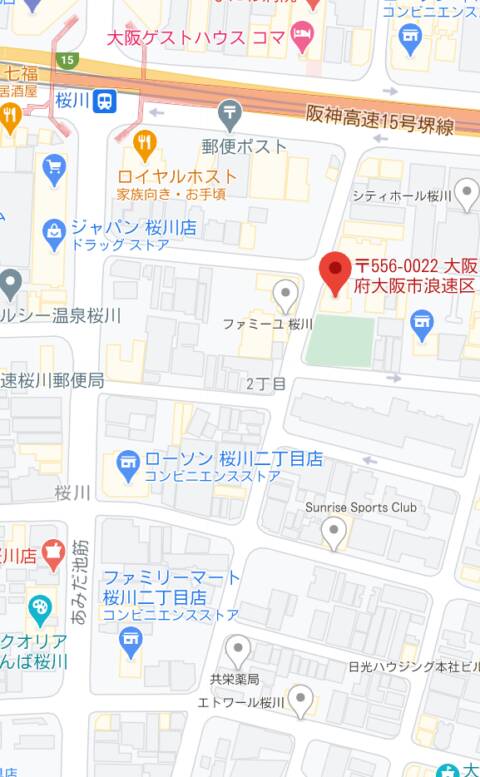 マップ｜キュートガール(桜川)（ショーパブ/桜川）