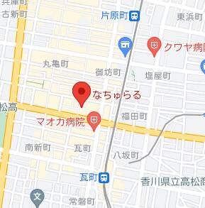 マップ｜なちゅらる香川高松店（ガールズバー/瓦町）