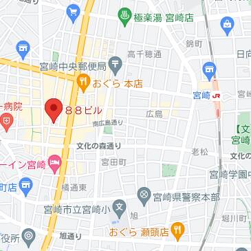 マップ｜宮崎風俗CLINE（ファッションヘルス/西橘通り（宮崎市））