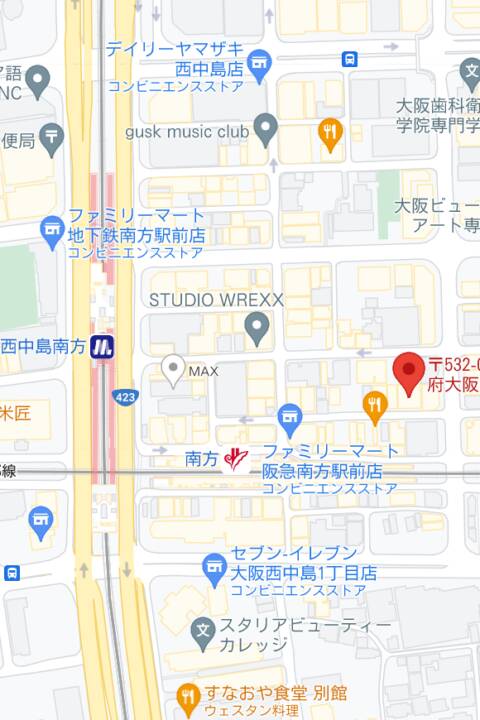 マップ｜恋する奥さん 西中島店（人妻ホテヘル＆デリヘル/西中島）
