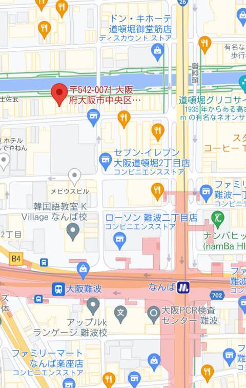 マップ｜スーパーモデル 難波店（ホテヘル/難波）