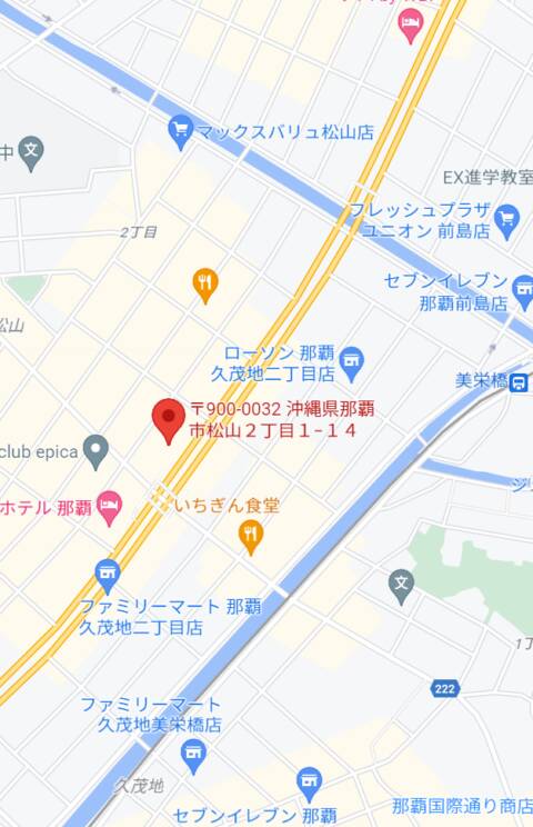 マップ｜東京流儀（学園セクキャバ/那覇市松山）