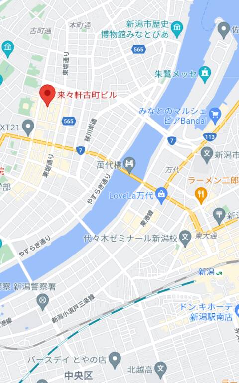 マップ｜KING（キャバクラ/古町(新潟市)）