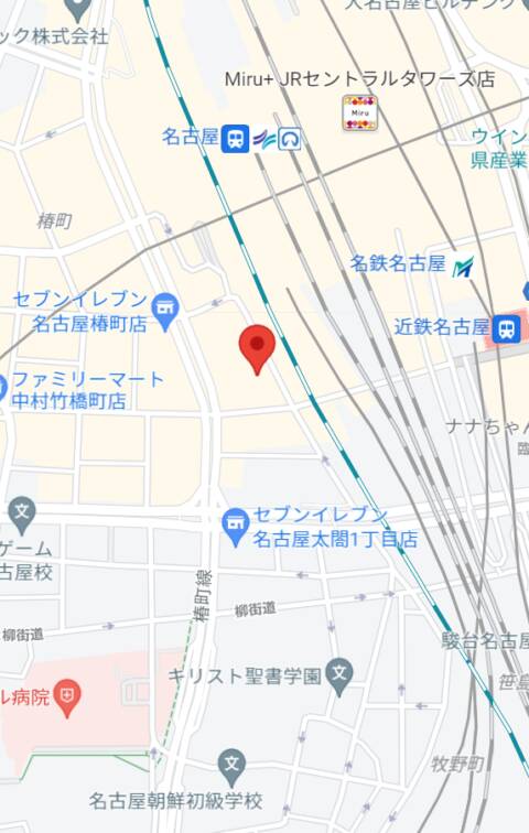マップ｜シークラブ名駅ウエスト（キャバクラ/名古屋駅）