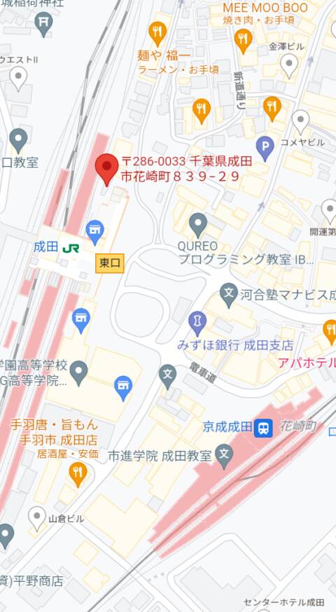 マップ｜エルニド（キャバクラ/成田）