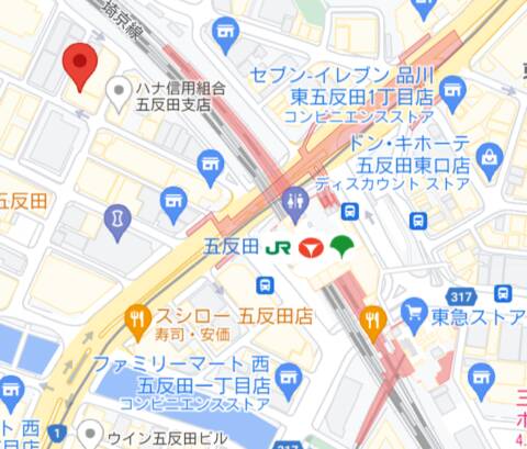アクセスマップ｜ウルトラロイヤル（ホテヘル/五反田）