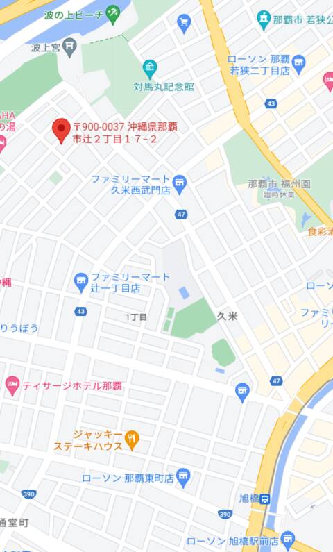 マップ｜萌え！波の上女学院（ソープランド/辻）