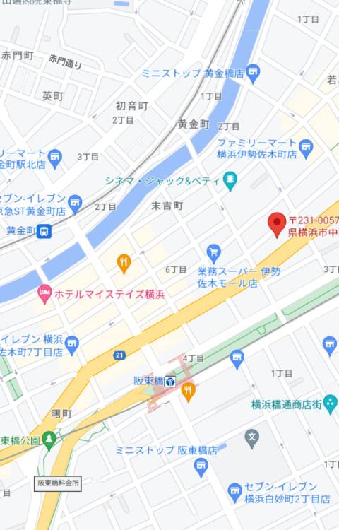 マップ｜マーベリック横浜（ファッションヘルス/横浜曙町）