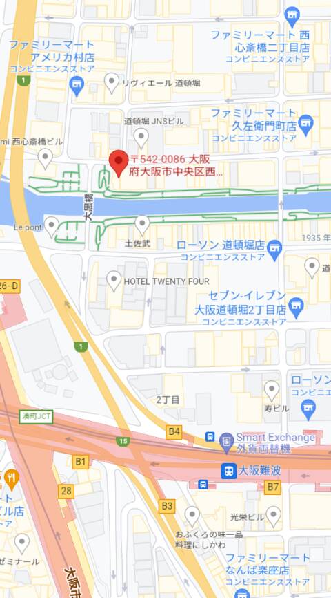 マップ｜バニラスパ 難波店（性感エステ/難波）