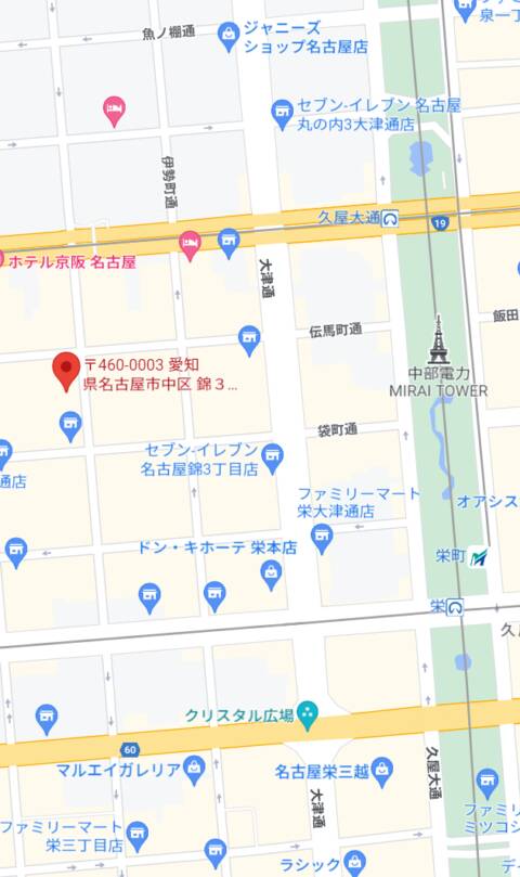 マップ|ELLE~エル~(錦)(マットヘルス/名古屋・錦)