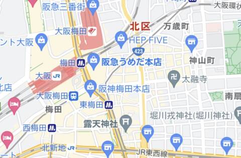 地図・アクセス｜T-girl （大阪）（ニューハーフヘルス/日本橋発・近郊）