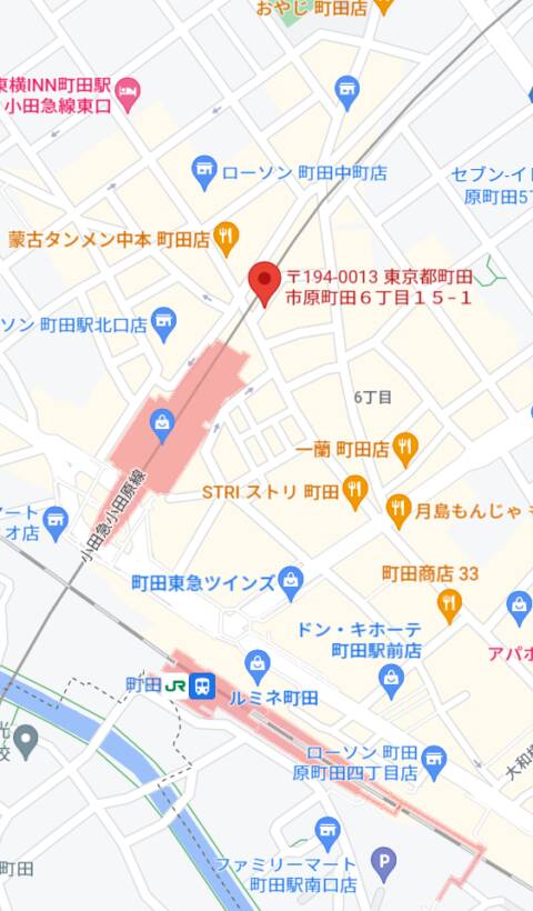 マップ｜ビックリ箱（ガールズバー/町田）