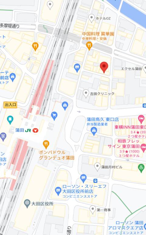 マップ｜桜フェアリーテイル（セクキャバ/蒲田）
