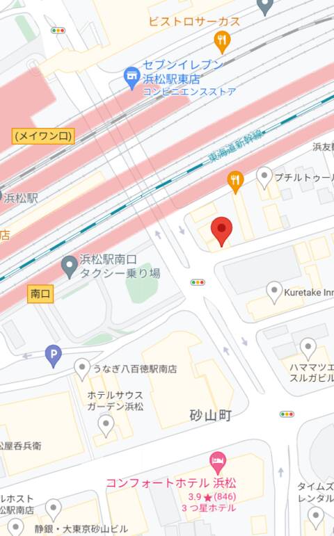 マップ｜駅SPA（【非風俗】メンズエステ/浜松）