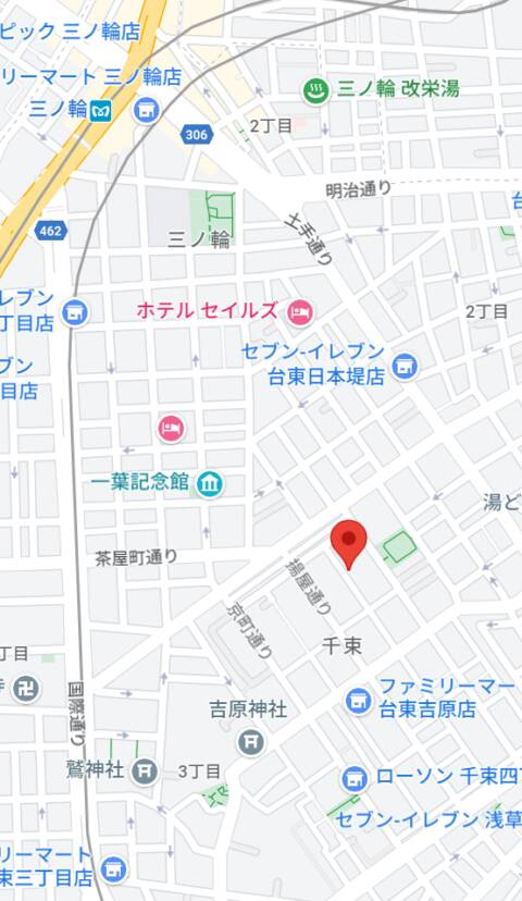 マップ｜BLUE TOKYO（高級ソープランド/吉原）