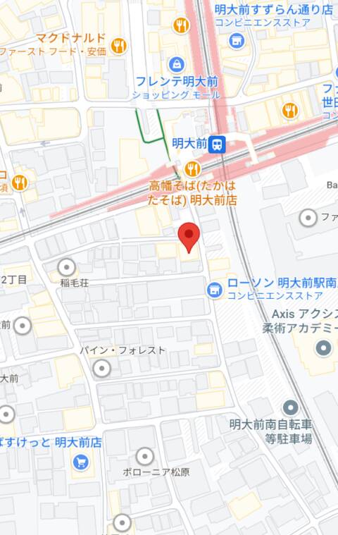 マップ｜クラシコ（ガールズバー/明大前）