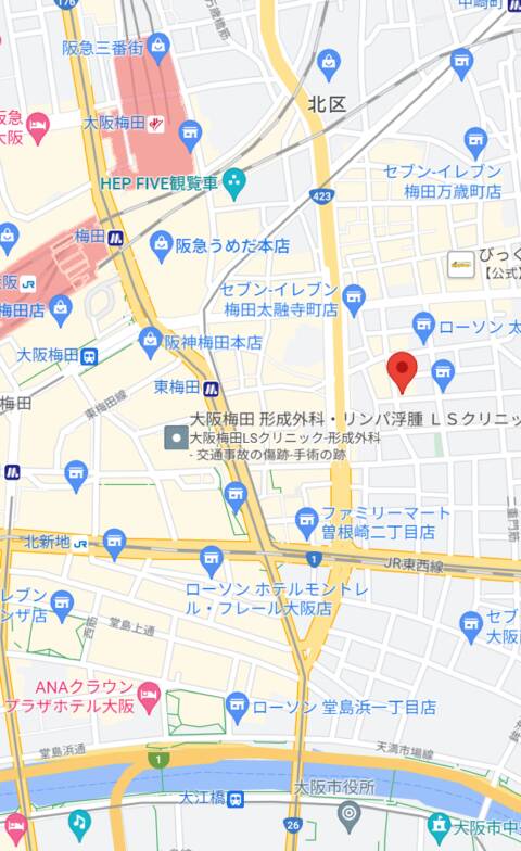 マップ（受付所）｜大阪回春性感エステ・ティーク　梅田店（回春性感エステ/梅田）