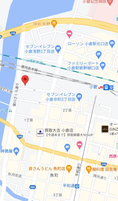 マップ｜美魔女コレクション（ソープランド/小倉}）
