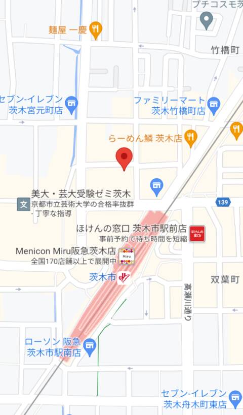 マップ｜PAC (パック)（ガールズバー/茨木）