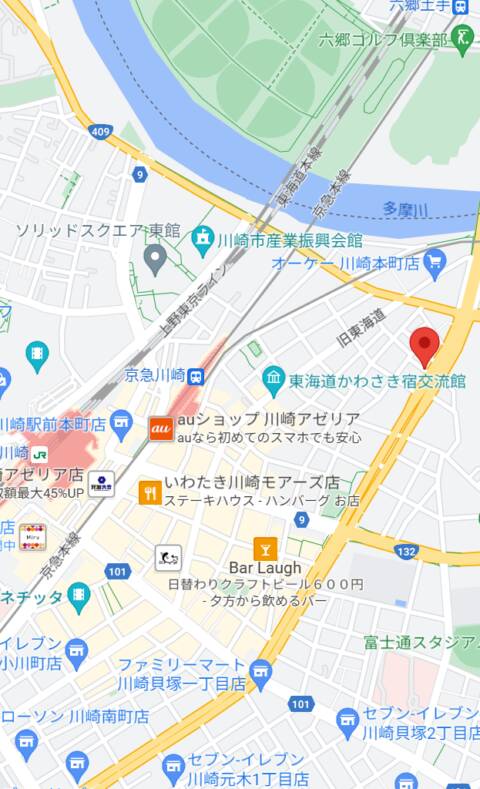 マップ｜ピーチパイン（ソープランド/川崎堀之内）