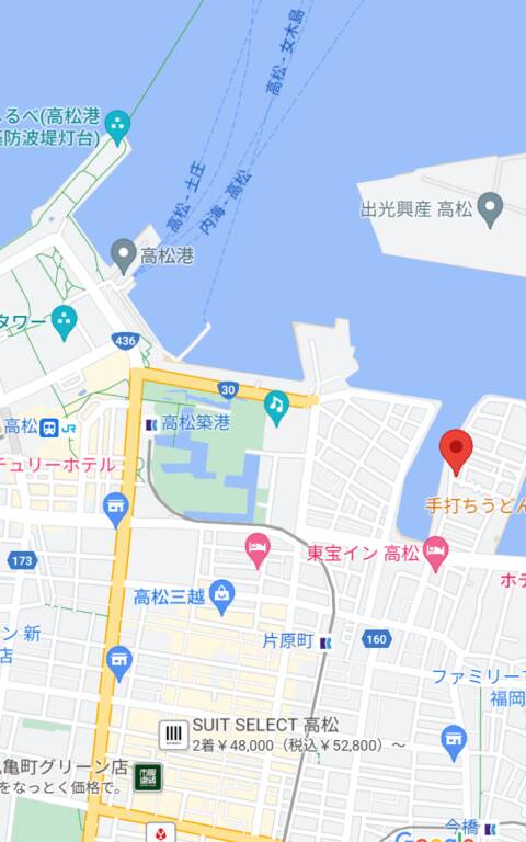 マップ｜PLAYBOY X-OVER(高松)（ソープランド/城東町）