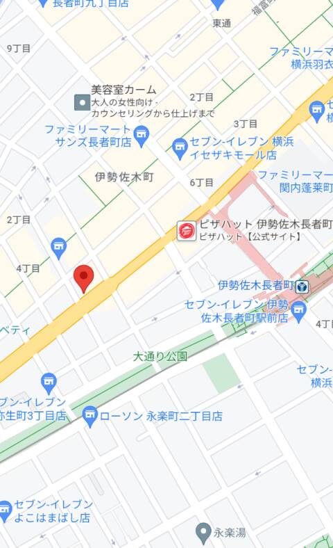 マップ｜ビデオdeはんど 横浜校（店舗型手コキ/曙町）