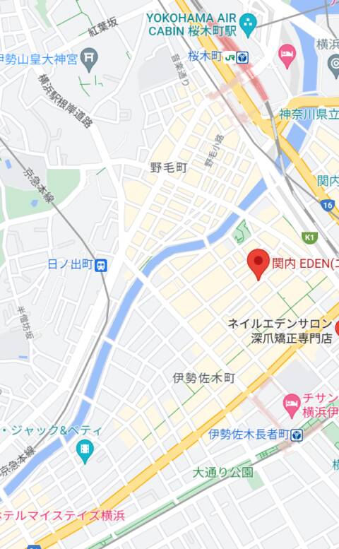 マップ｜EDEN(横浜福富町)（セクキャバ/関内）