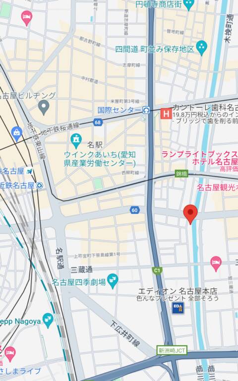 マップ｜アリス女学院　名駅・納屋橋校（ファッションヘルス/名古屋）