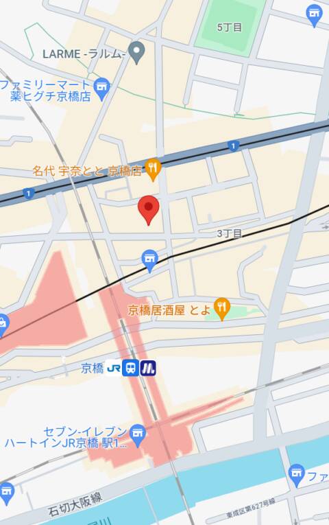 マップ｜CLUB TEEN（京橋）（セクキャバ/京橋）